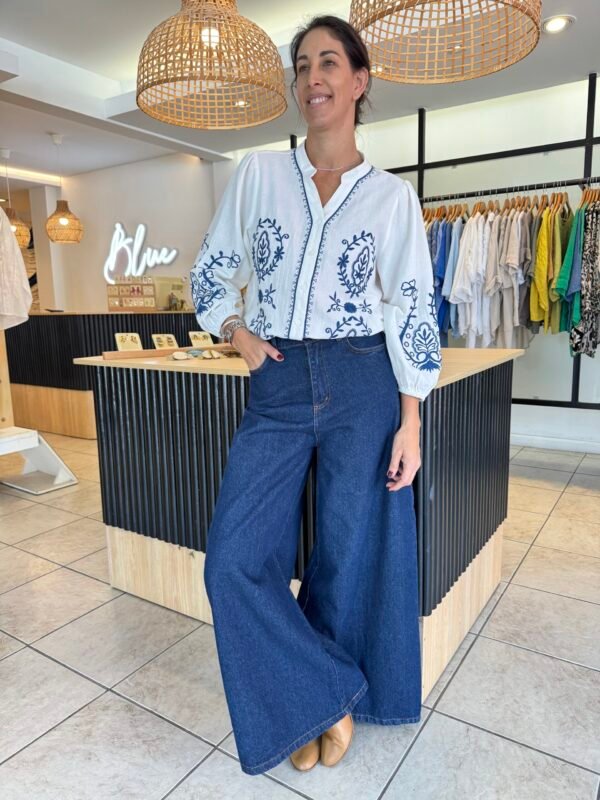 Camisa Mila - Azul