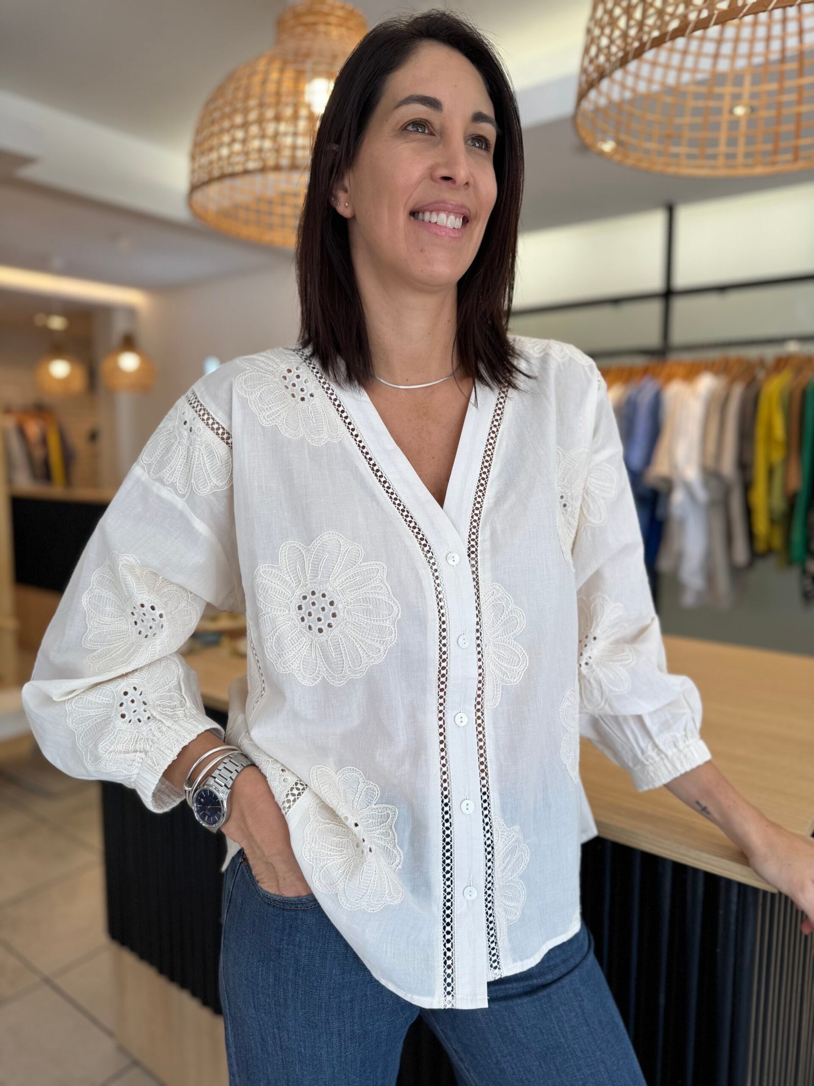 Camisa Turín - Crudo