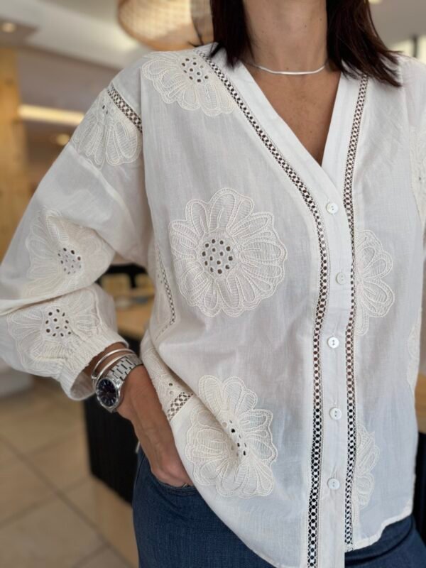 Camisa Turín - Crudo