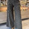 Pantalón print en pana