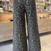 Pantalón print en pana
