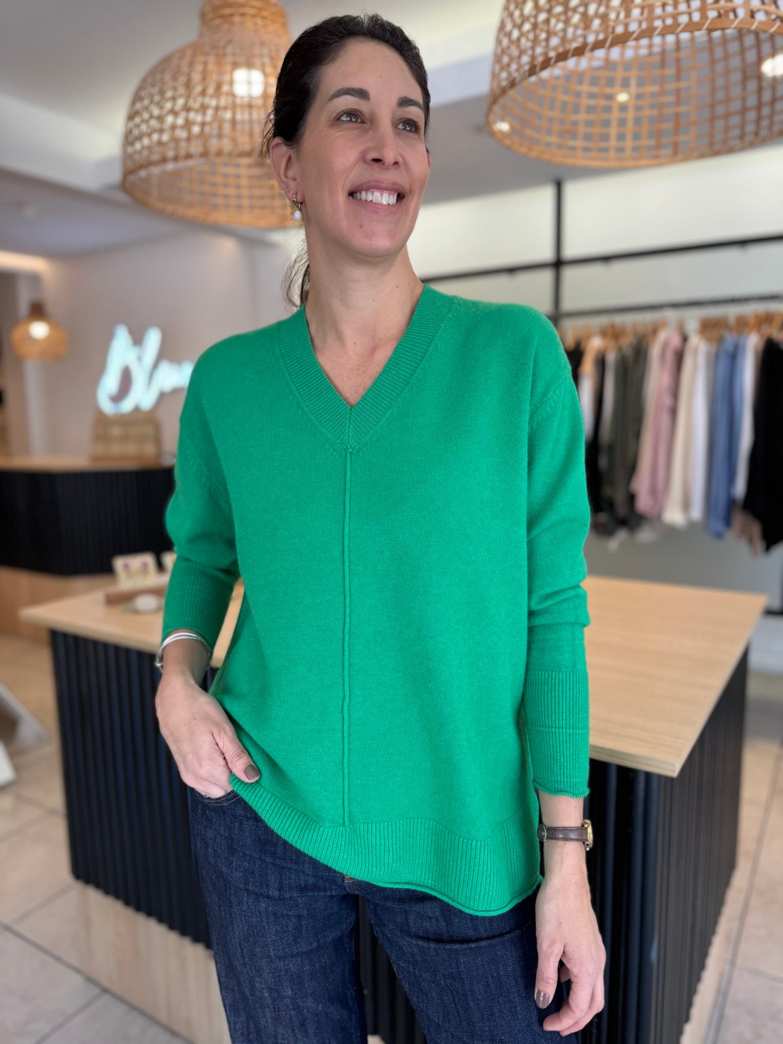 Sweater Viena Verde Benetton