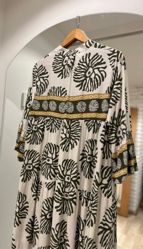 Vestido London en tono Verde