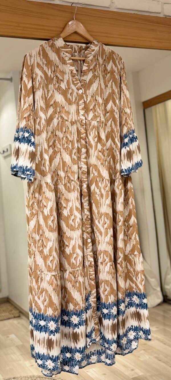 Vestido Bimes en tono Beige