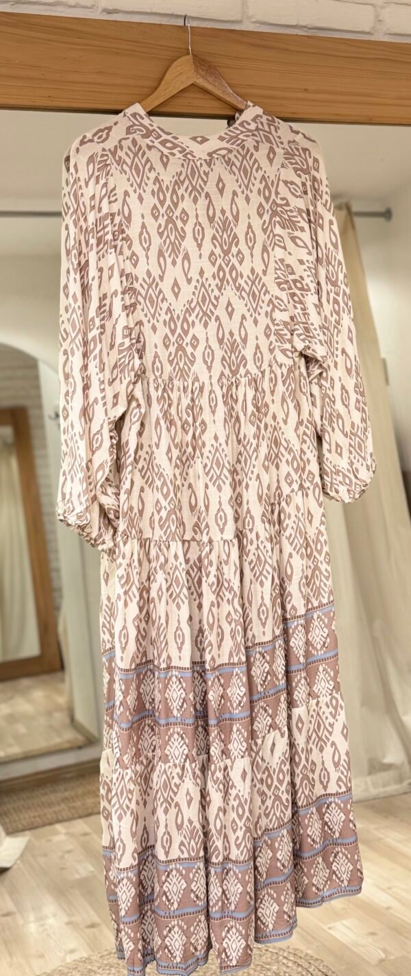 Vestido Jenova en tono beige