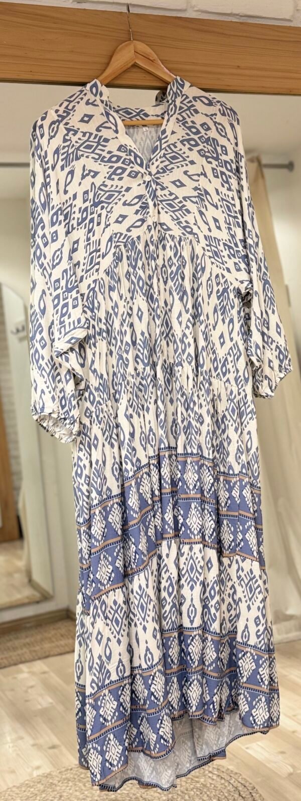 Vestido Jenova en tono azul